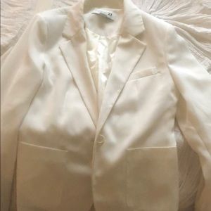 White blazer